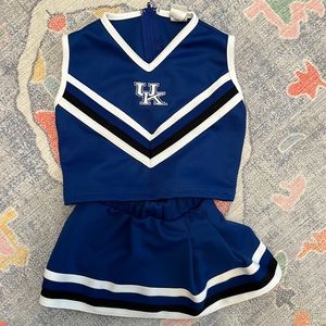 University of Kentucky cheerleading costume